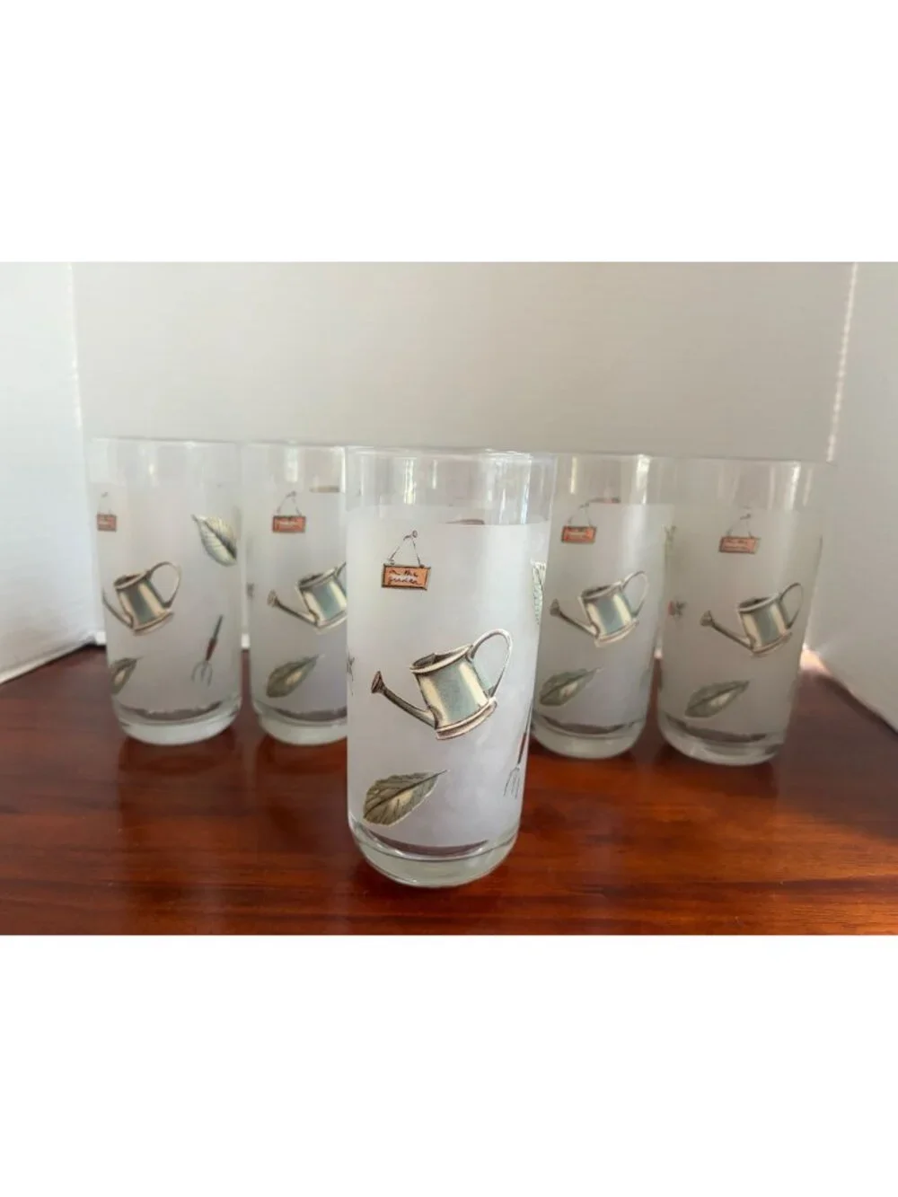 Pfaltzgraff Naturewood Frosted, 16 Ounce Drinking Glasses (Qty. 6)